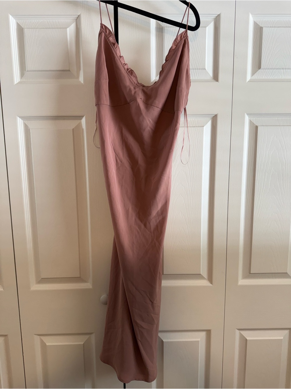 Abercrombie & Fitch Mauve Slip Maxi Dress